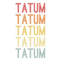 Tatum Name Vintage Retro Tumblr Travel Men's T-shirt Pajama Set | Artistshot