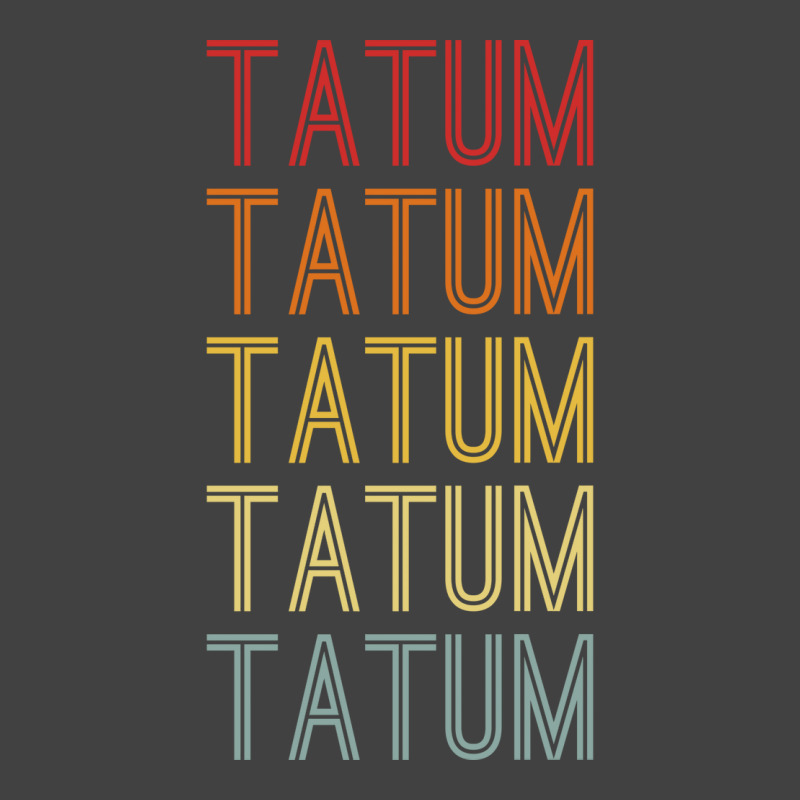 Tatum Name Vintage Retro Tumblr Travel Vintage T-Shirt by zemkamajoor1 | Artistshot