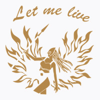 Limited Edition Let Me Live Gold - Claire Redfield T-shirt | Artistshot