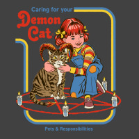 Caring For Your Demon Cat Vintage Vintage T-shirt | Artistshot