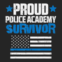 Trending Proud Police Academy Survivor Us Flag Thin Blue Line Unisex Hoodie | Artistshot