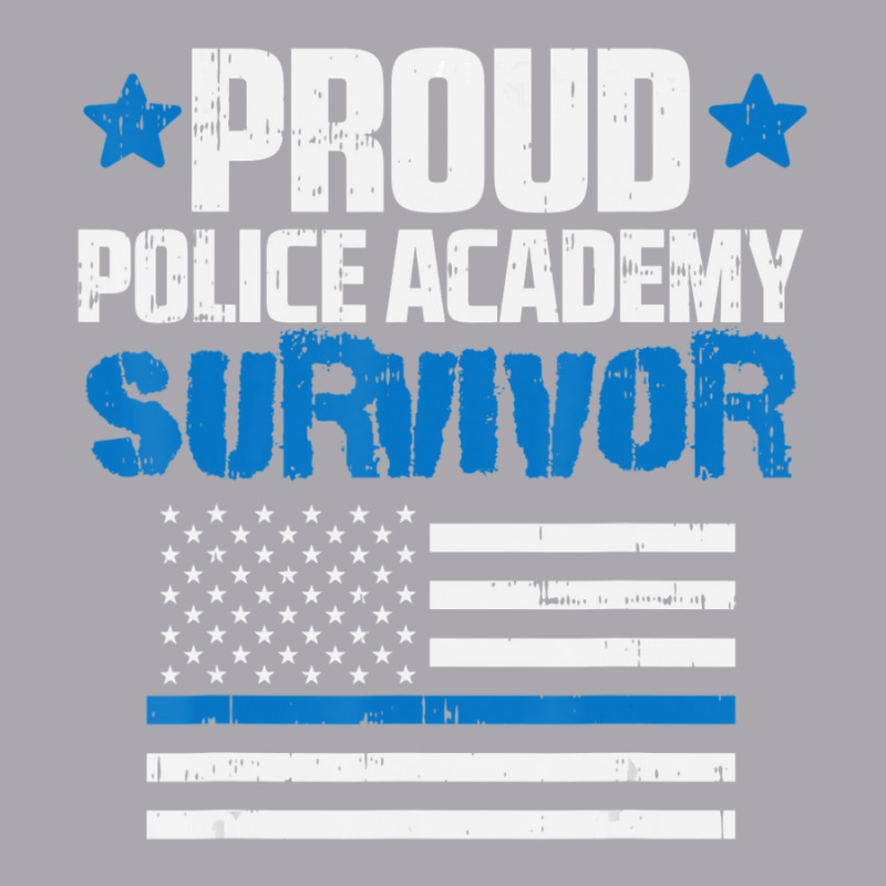 Trending Proud Police Academy Survivor Us Flag Thin Blue Line Youth 3/4 Sleeve | Artistshot