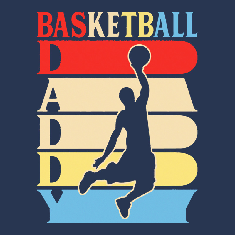 Basketball Daddy Gift Ideas T  Shirtbasketball Daddy Funny Daddy Gifts Men Denim Jacket | Artistshot