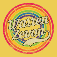 Warren Zevon  Retro Rainbow Girl Blue Graphic T-shirt | Artistshot