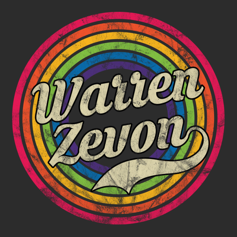 Warren Zevon  Retro Rainbow Girl Blue Exclusive T-shirt by azenirlongua | Artistshot