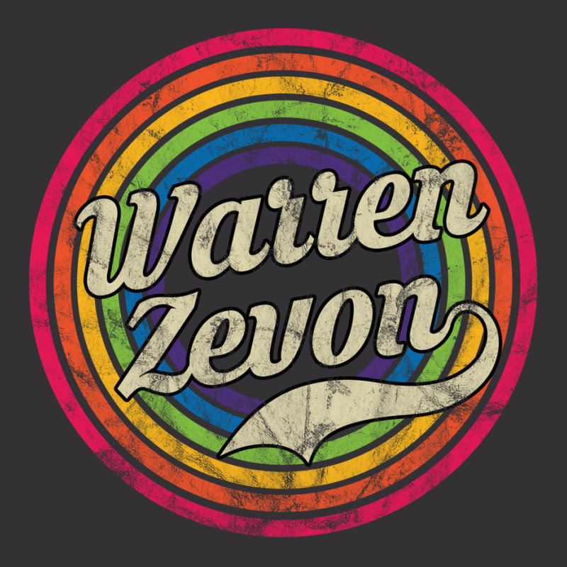 Warren Zevon  Retro Rainbow Girl Blue Vintage Hoodie by azenirlongua | Artistshot