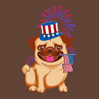 Usa America Pug Dog American July 4th Independence Blue Red T-shirt | Artistshot