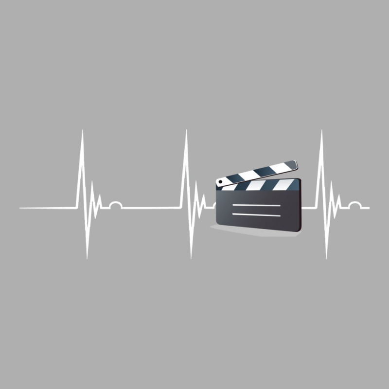 Film Director Clapboard Heartbeat Ekg Pulse Filmmaker Classic Travel N Ladies Fitted T-Shirt by tiegsugbomeh | Artistshot