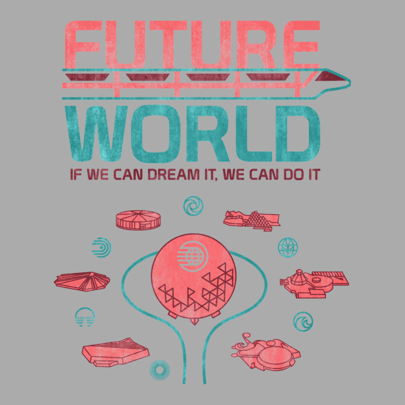 Future World Map Baby Green T-shirt | Artistshot