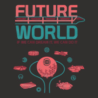 Future World Map Baby Green Champion Hoodie | Artistshot