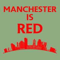 Manchester Is Red United Baby Cool Metal Print Horizontal | Artistshot