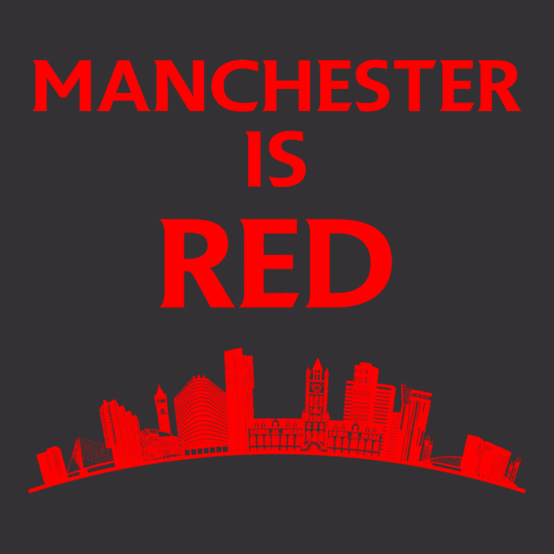 Manchester Is Red United Baby Cool Vintage Hoodie | Artistshot