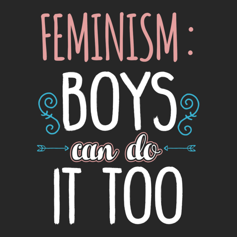 Feminism Boys Can Do It Too Baby Girl Men's T-shirt Pajama Set | Artistshot