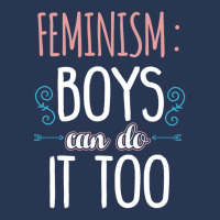 Feminism Boys Can Do It Too Baby Girl Men Denim Jacket | Artistshot