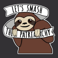 Feminist Sloth Smash The Patriarchy Baby Cool Vintage Hoodie | Artistshot