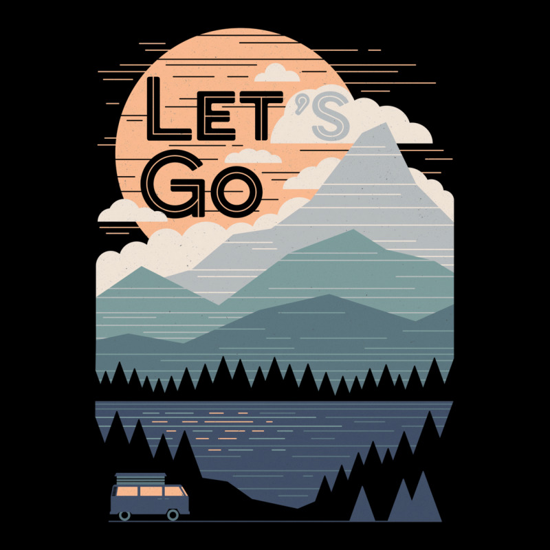 Lets Go Baby Hipster V-neck Tee | Artistshot