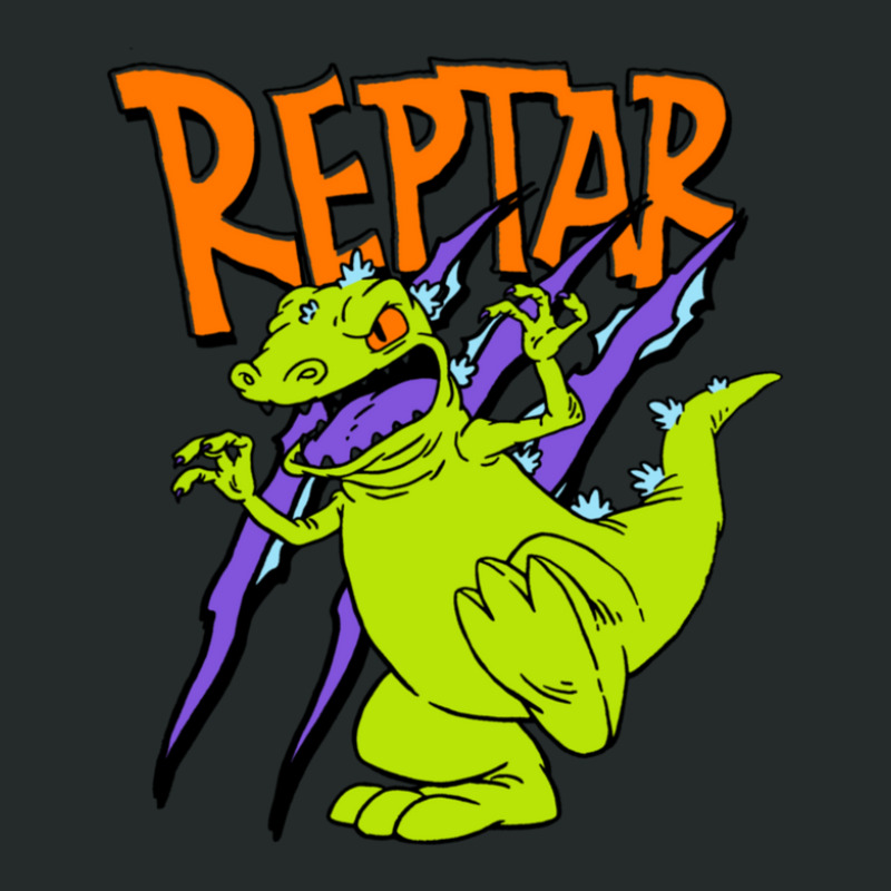 Rugrats Reptar  Out Of Print Remaster 1 Women's Triblend Scoop T-shirt | Artistshot