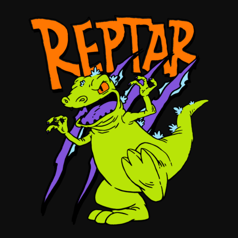 Rugrats Reptar  Out Of Print Remaster 1 Crop Top | Artistshot