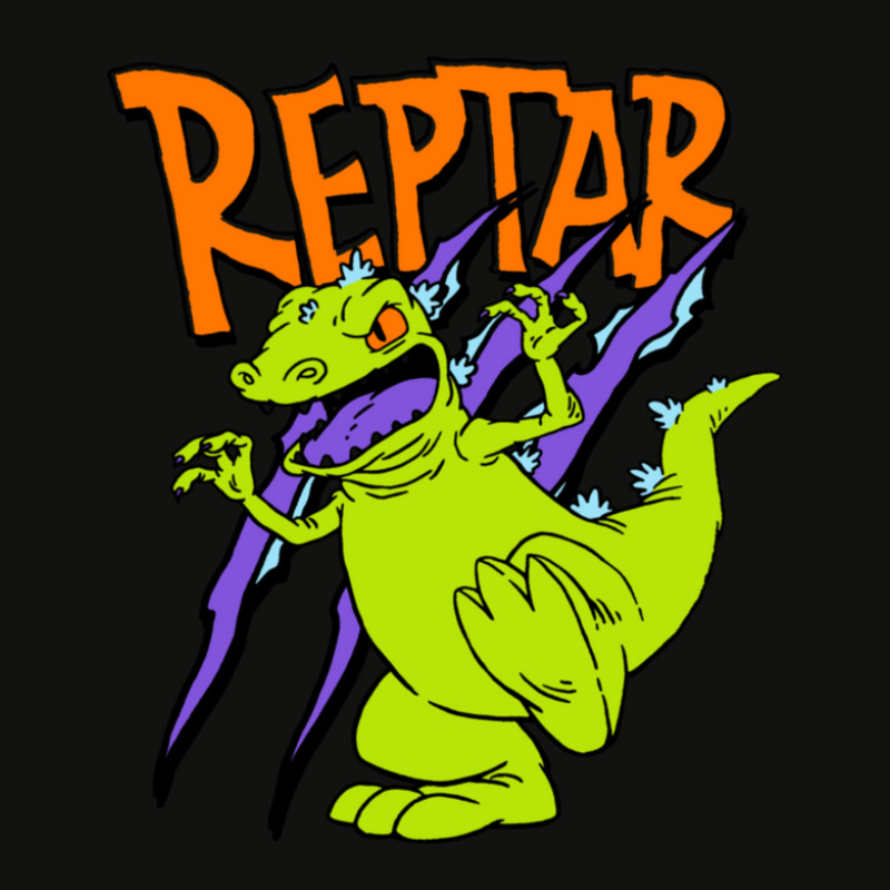 Rugrats Reptar  Out Of Print Remaster 1 Scorecard Crop Tee | Artistshot