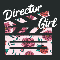 Film Director Girl Clapboard Cinematographer Filmmaker Lover Classic Women's Triblend Scoop T-shirt | Artistshot