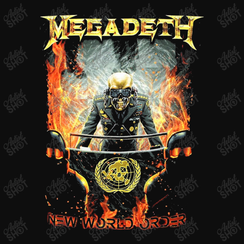 Megadeath World Order Crop Top by CarlosTolentino | Artistshot