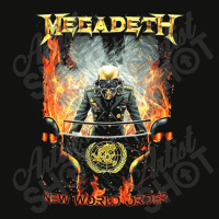 Megadeath World Order Scorecard Crop Tee | Artistshot