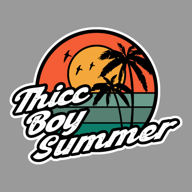 Thicc Boy Summer Tumblr Funny Graphic T-shirt by axmyabrielg | Artistshot