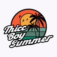 Thicc Boy Summer Tumblr Funny Tank Top | Artistshot