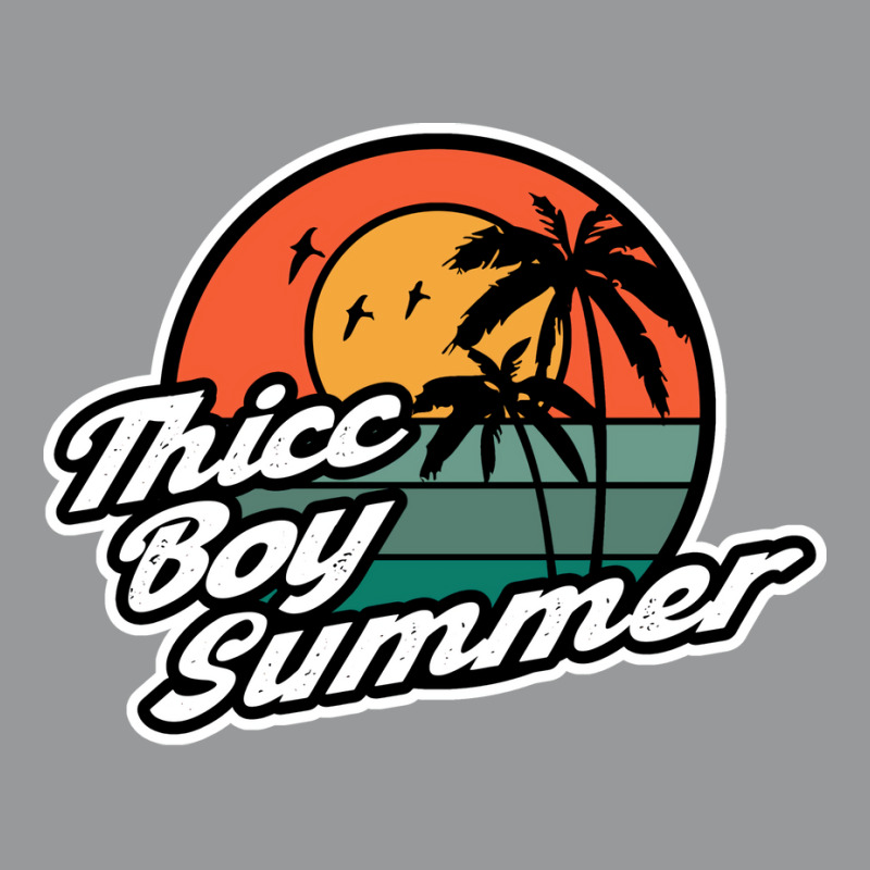 Thicc Boy Summer Tumblr Funny Unisex Hoodie by axmyabrielg | Artistshot