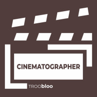 Film Cinematographer White Classic Red Retro Graphic T-shirt | Artistshot