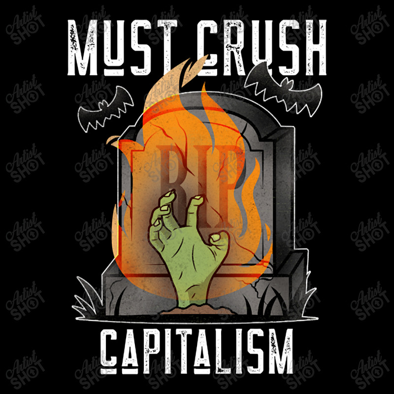 Hot Trend Must Crush Capitalism Adjustable Cap by macklinsampson | Artistshot