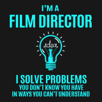 Film Director T   Film Director I Solve Problems Gift Item Tee  Girl L Flannel Shirt | Artistshot