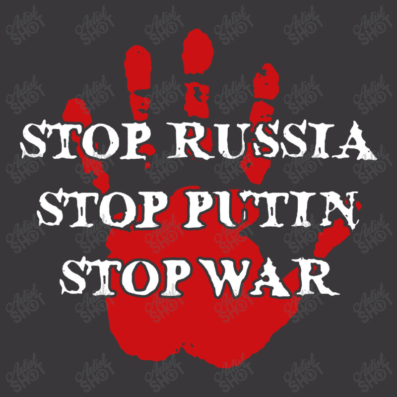 Stop Russia Stop Putin Stop War Ladies Curvy T-Shirt by Agus w | Artistshot