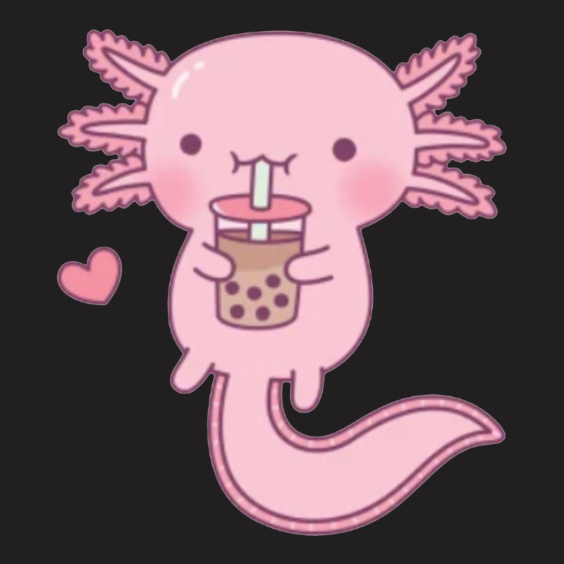 Axolotl Pink Cute T-shirt | Artistshot