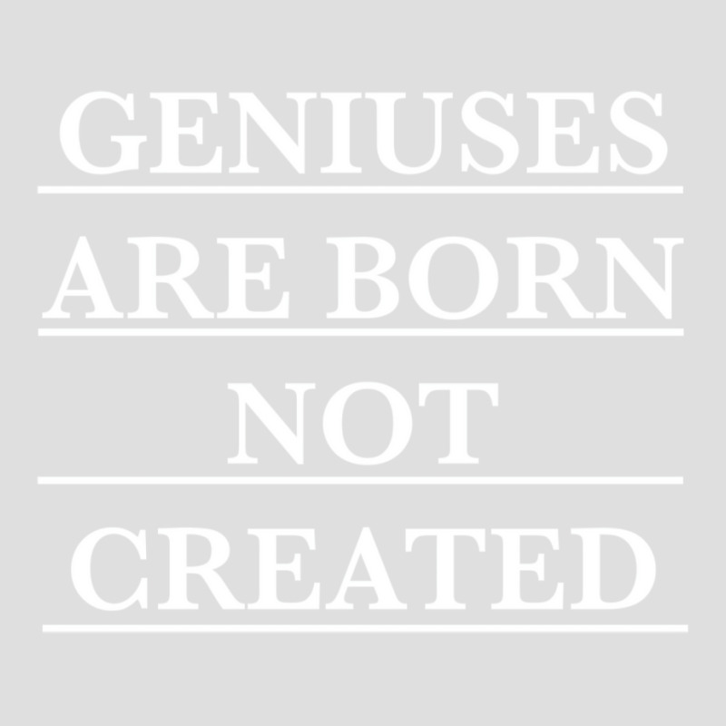 Twoset Violin Geniuses Are Born Not Created (white)  T V-Neck Tee by axmyabrielg | Artistshot