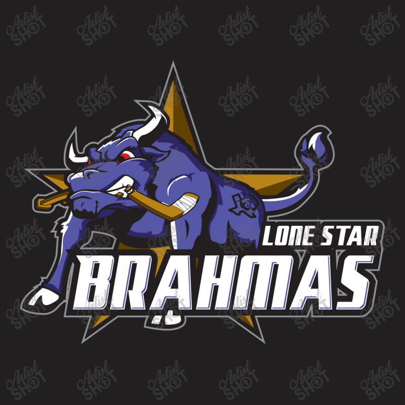 Lone Star Brahmas T-Shirt by Viscount Art | Artistshot