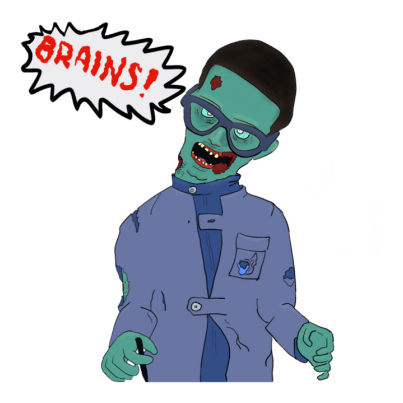 Zombified Brains From Thunderbirds 1 Sticker | Artistshot