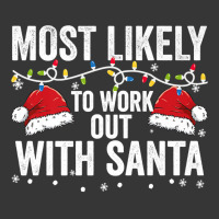 Most Likely To Work Out With Santa Matching Family Christmas Premium T Toddler Hoodie | Artistshot