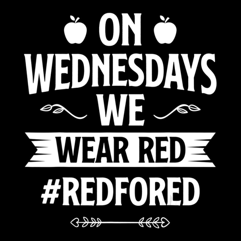 Trending Red For Ed Teacher Support On Wednesdays We Wear Red Graphic T-shirt by Sierra Dennis | Artistshot