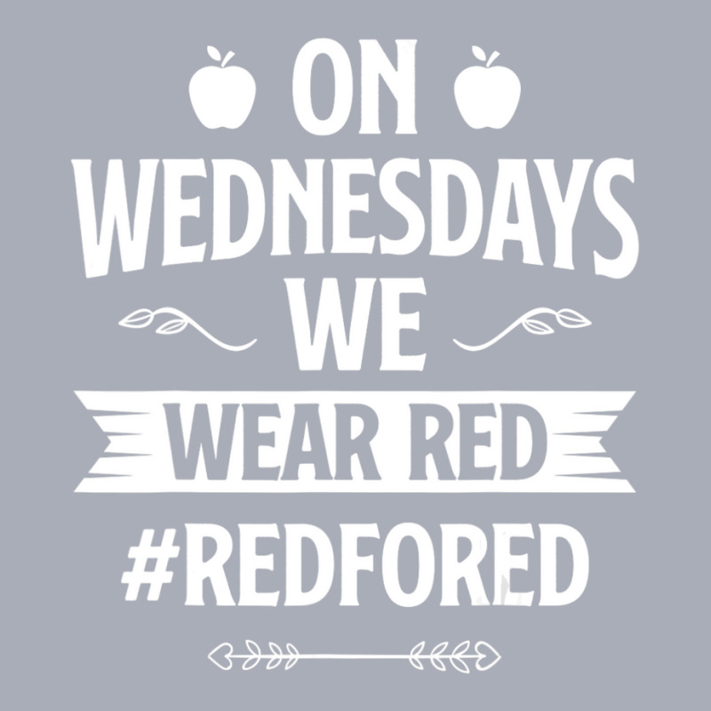 Trending Red For Ed Teacher Support On Wednesdays We Wear Red Tank Dress by Sierra Dennis | Artistshot