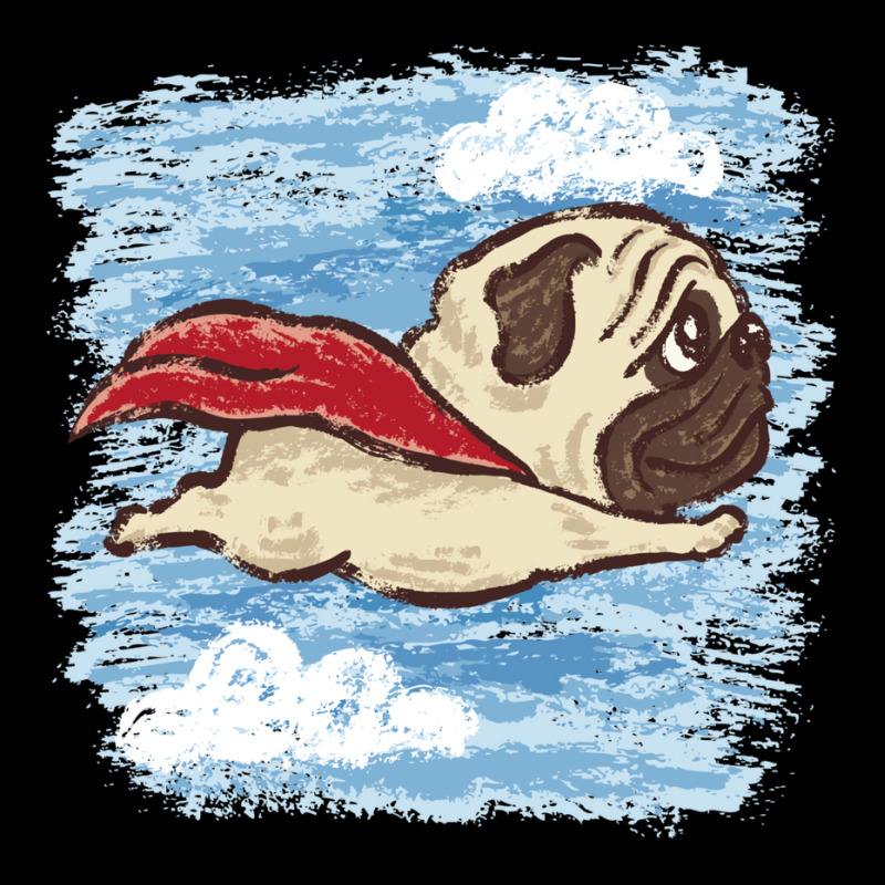 Flying Pug Baby Funny Fleece Short | Artistshot