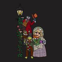 Muppet Christmas Carol Group Picture T-shirt | Artistshot