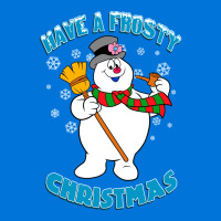 Frosty The Snowman Blue Graphic T-shirt | Artistshot