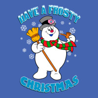 Frosty The Snowman Blue Zipper Hoodie | Artistshot