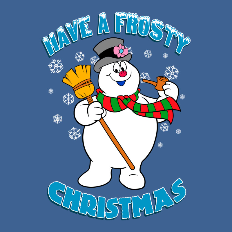 Frosty The Snowman Blue Men's Polo Shirt | Artistshot