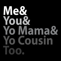 Me You Yo Mama You Cousin Too Outkast  Blue Girl Zipper Hoodie | Artistshot