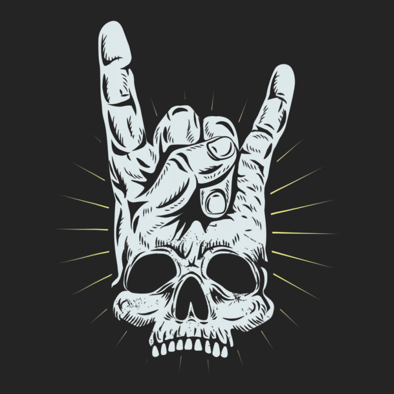 Hot Trend Rock And Roll Skull Hand 3/4 Sleeve Shirt by Sierra Dennis | Artistshot