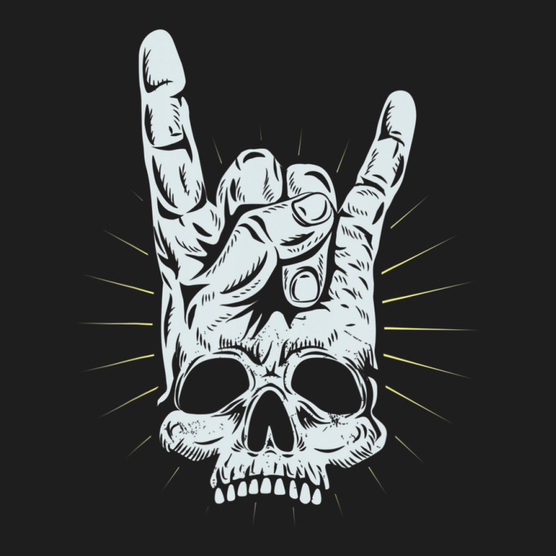 Hot Trend Rock And Roll Skull Hand Classic T-shirt by Sierra Dennis | Artistshot