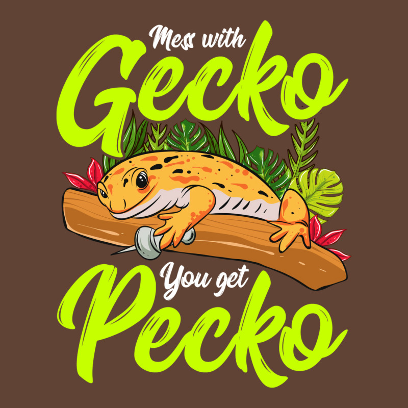 Mess With Gecko You Get Green Red T-shirt | Artistshot