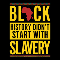 Black History Didn't Start With Slavery Youth Zipper Hoodie | Artistshot